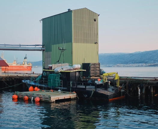 ponton salmonero